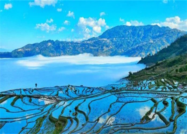 一條來自聯(lián)合國的推送，主角：紅河哈尼梯田！